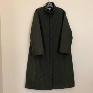 Vintage Giorgio Armani Gray coat Size 12.